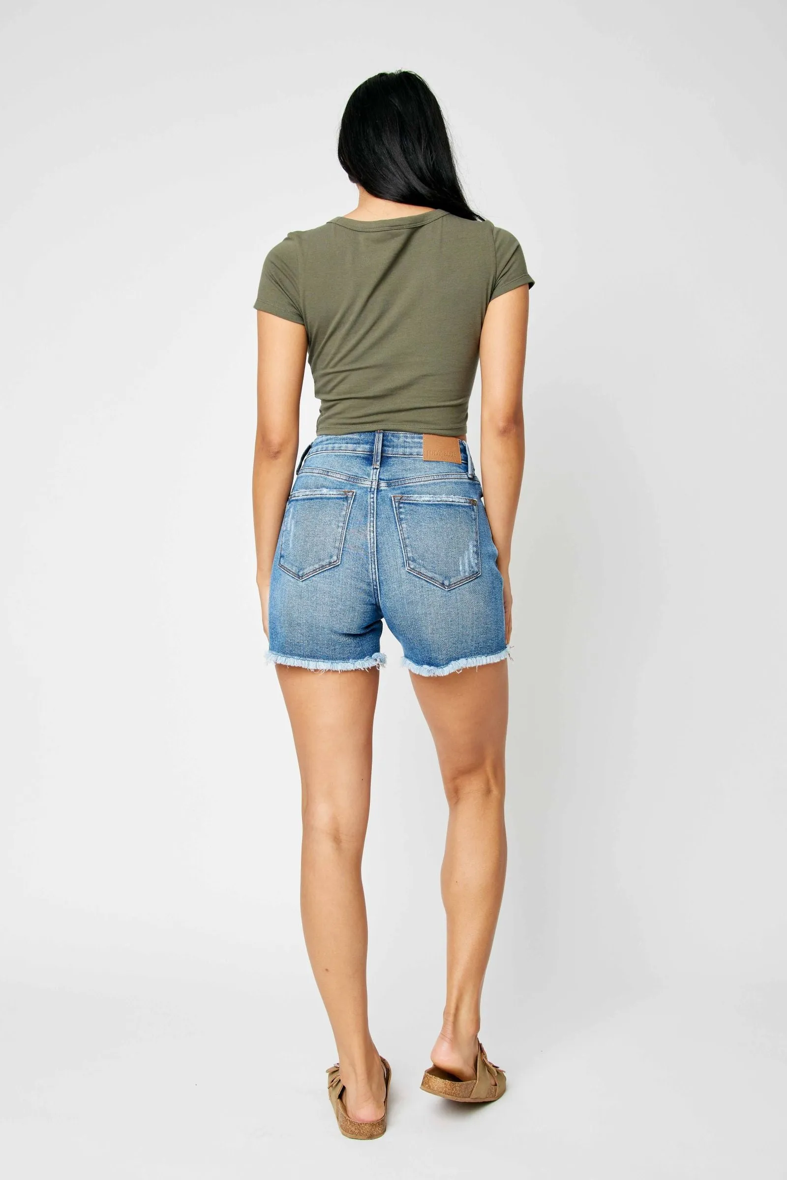 Judy blue rigid magic shorts