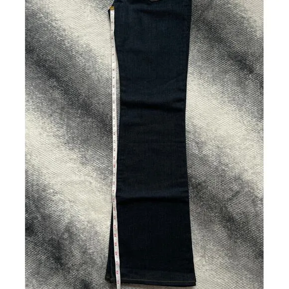 Juicy Couture Emerson High Rise Flare Denim Jeans Size 28 Dark Wash - NWT