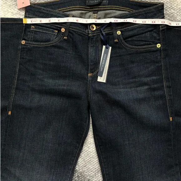Juicy Couture Emerson High Rise Flare Denim Jeans Size 28 Dark Wash - NWT