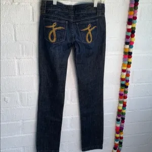 Juicy Couture Kate Logo Dark Wash Jeans sz 25