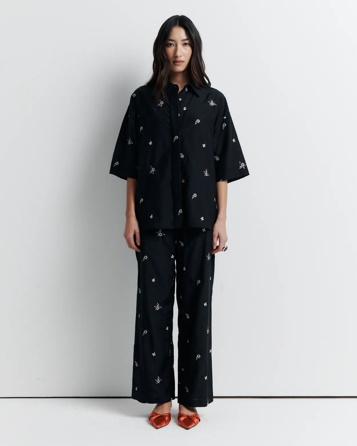 June Shirt | Nightshade Bloom