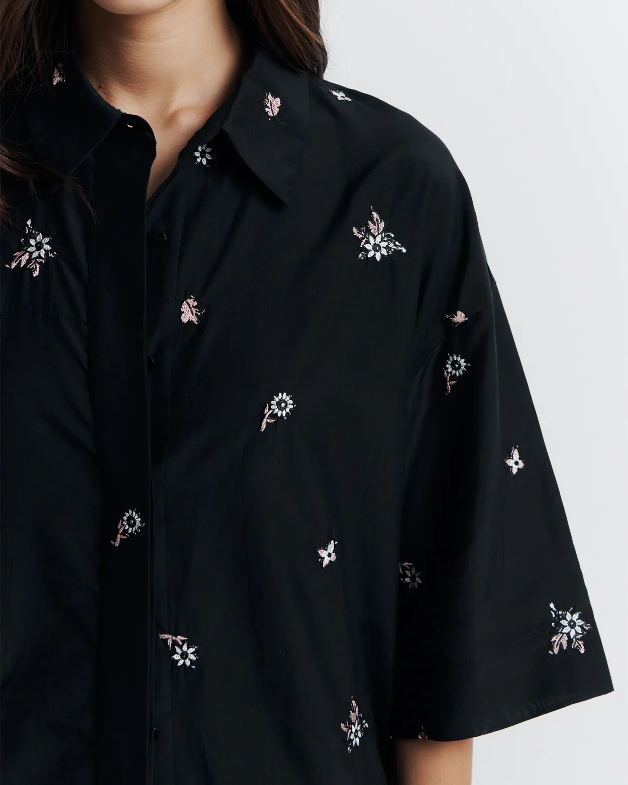 June Shirt | Nightshade Bloom