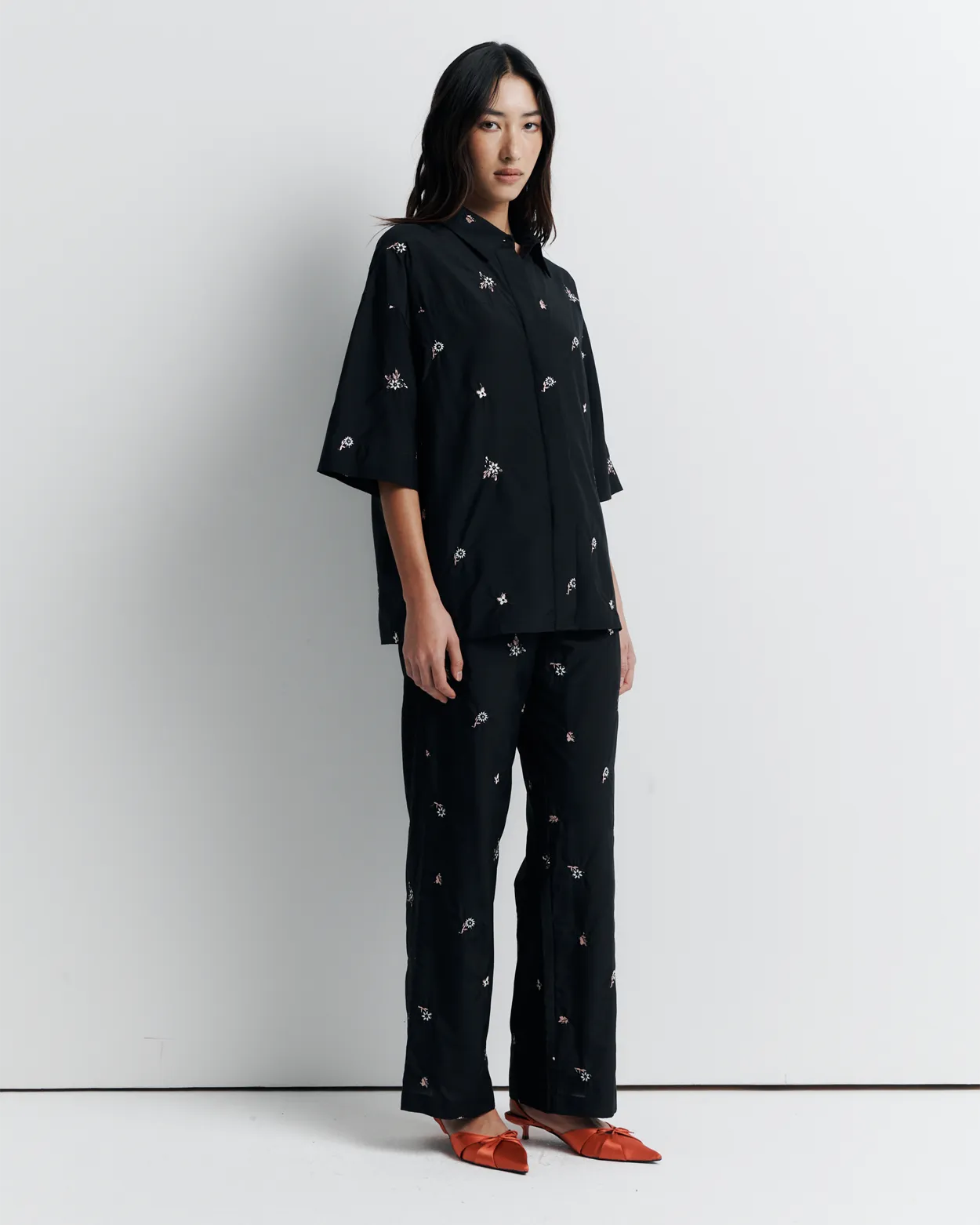 June Shirt | Nightshade Bloom