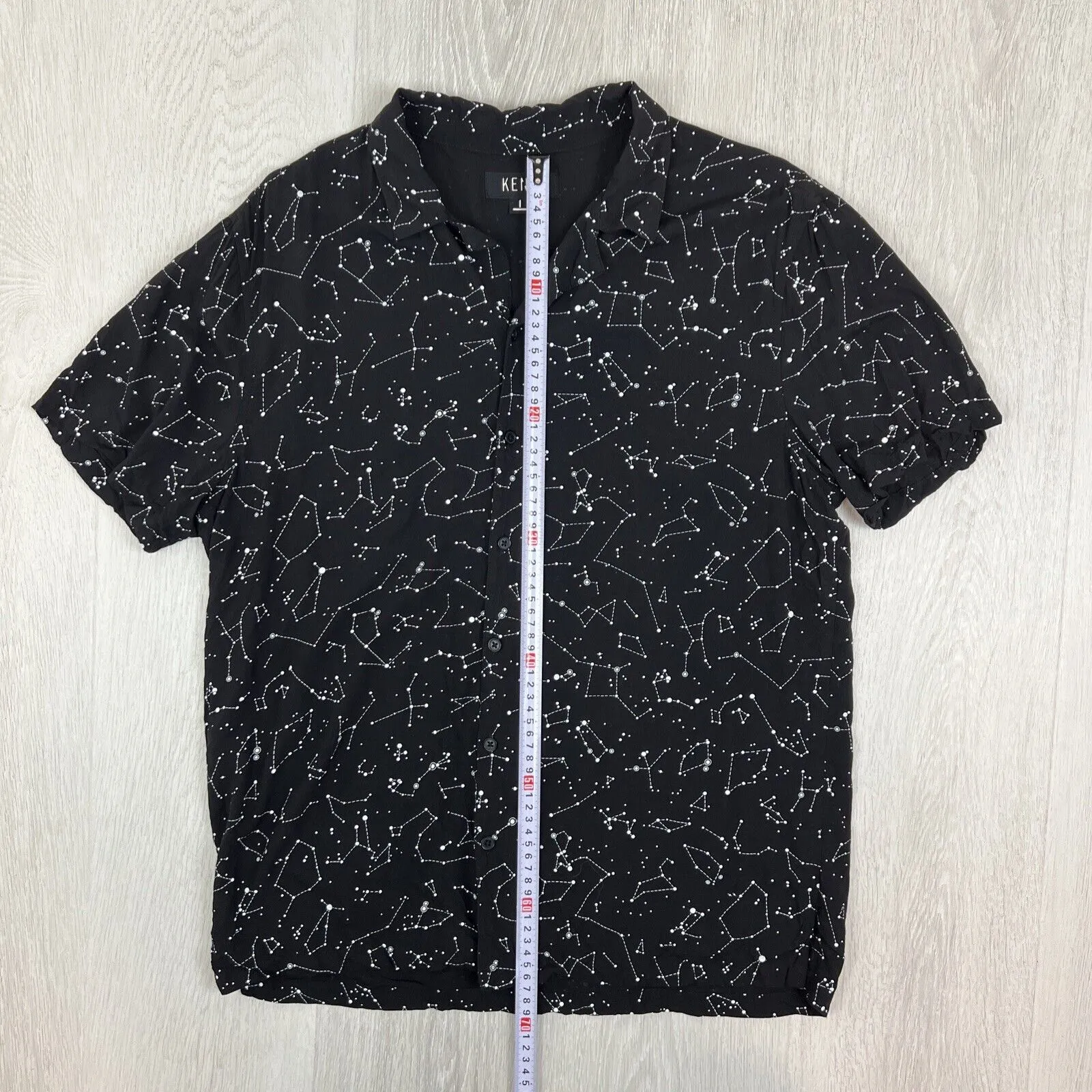Kenji & Cotton On Mens Short Sleeve Button Up Shirt Size Large (2 Shirts)