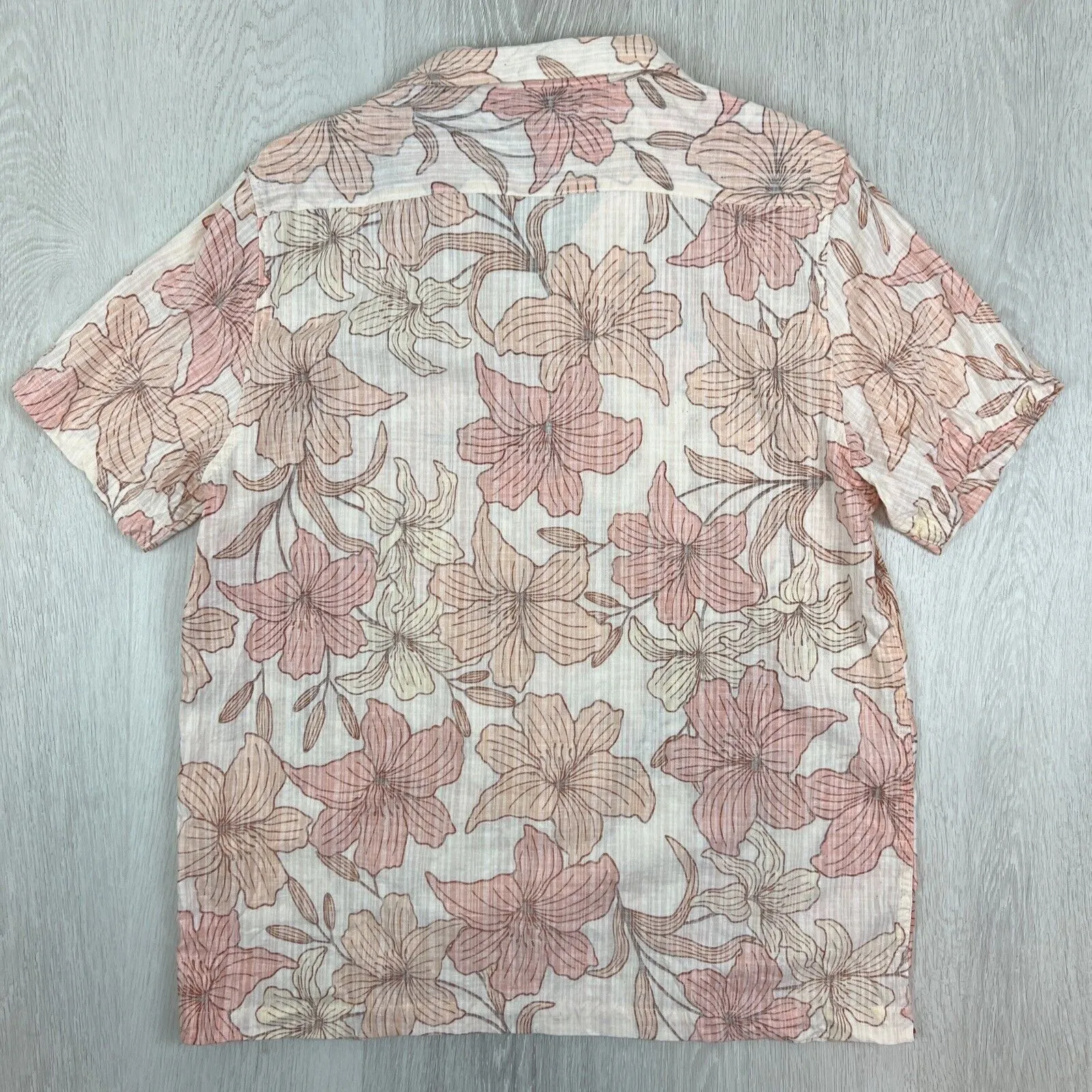 Kenji & Cotton On Mens Short Sleeve Button Up Shirt Size Large (2 Shirts)
