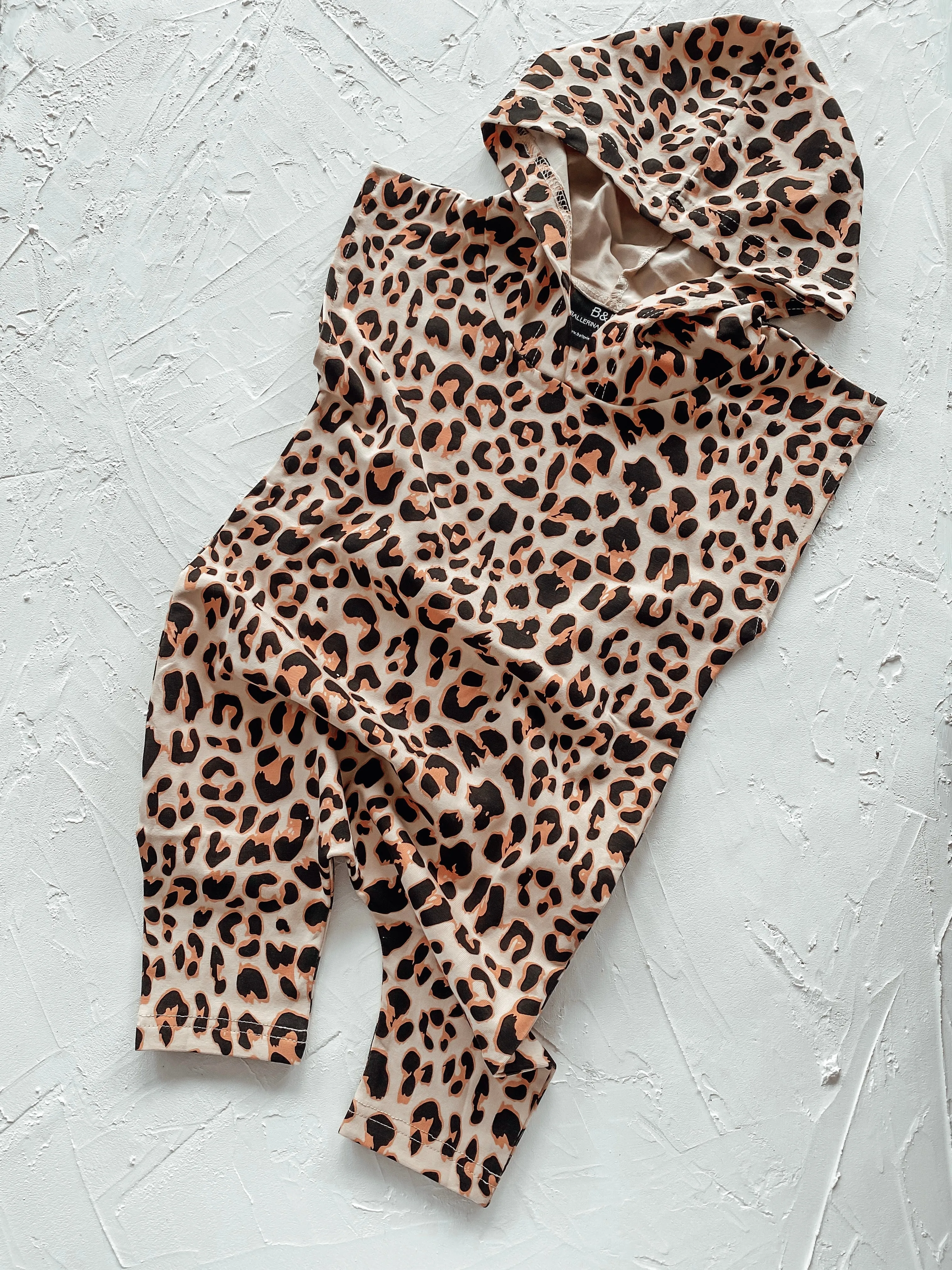 Kids Leopard Print Romper