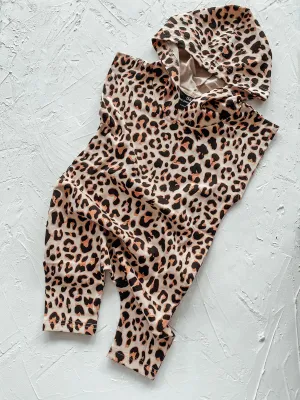 Kids Leopard Print Romper