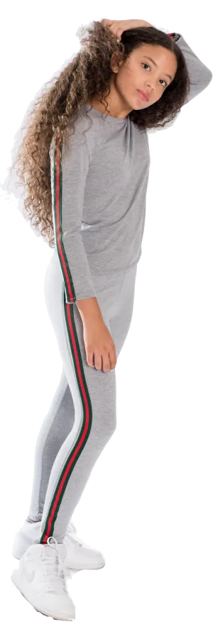 Kids Stripe Side Top
