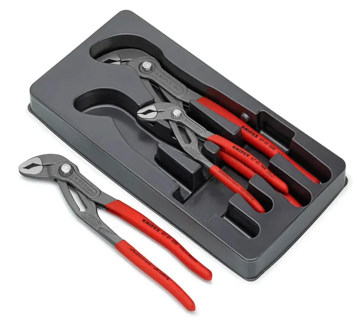 Knipex - 00 20 09 V02 | Cobra Water Pump Plier Set 3pc