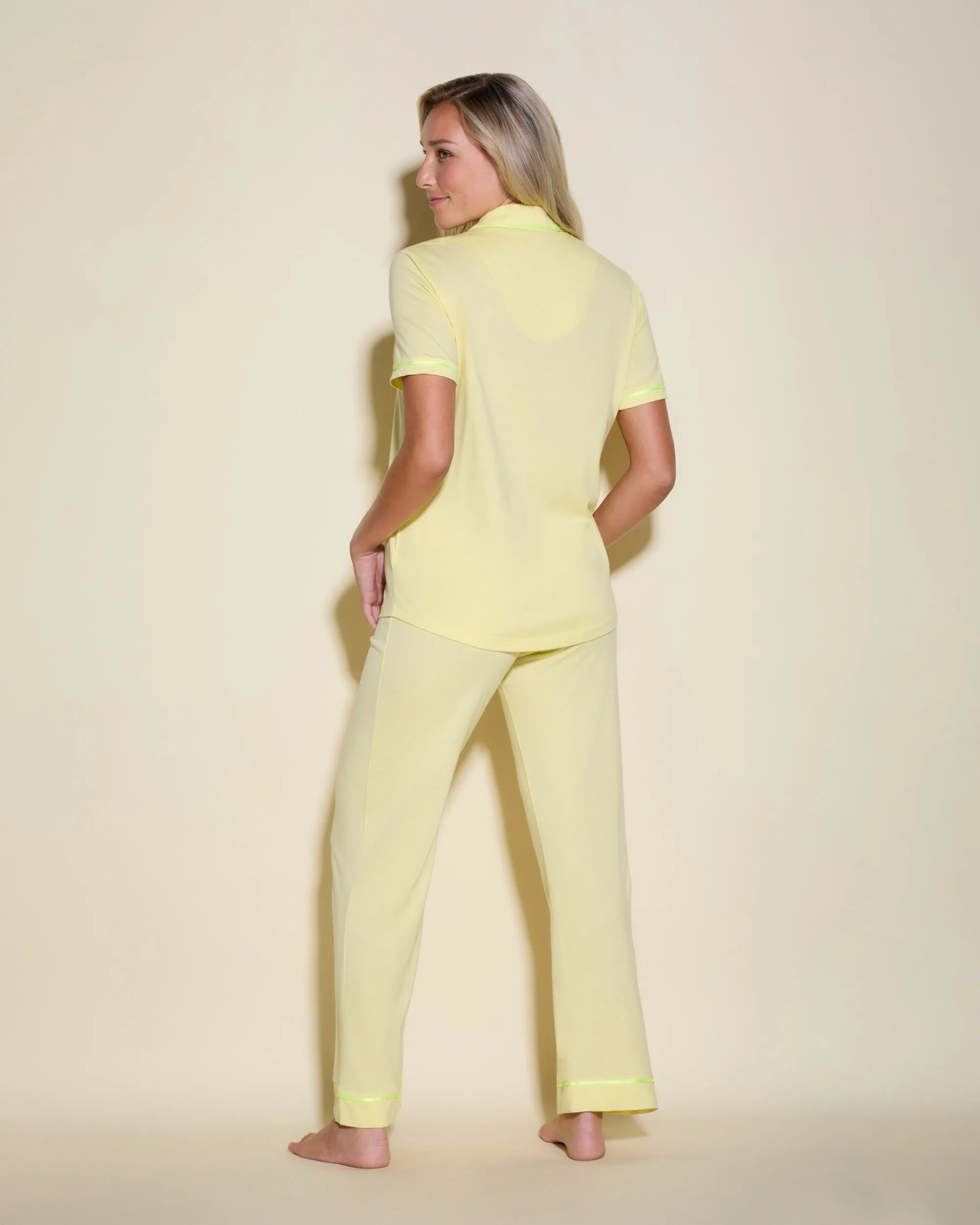 Kurzärmeliges Top & Hose Pyjama-Set