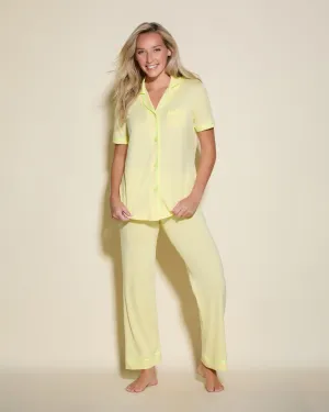 Kurzärmeliges Top & Hose Pyjama-Set