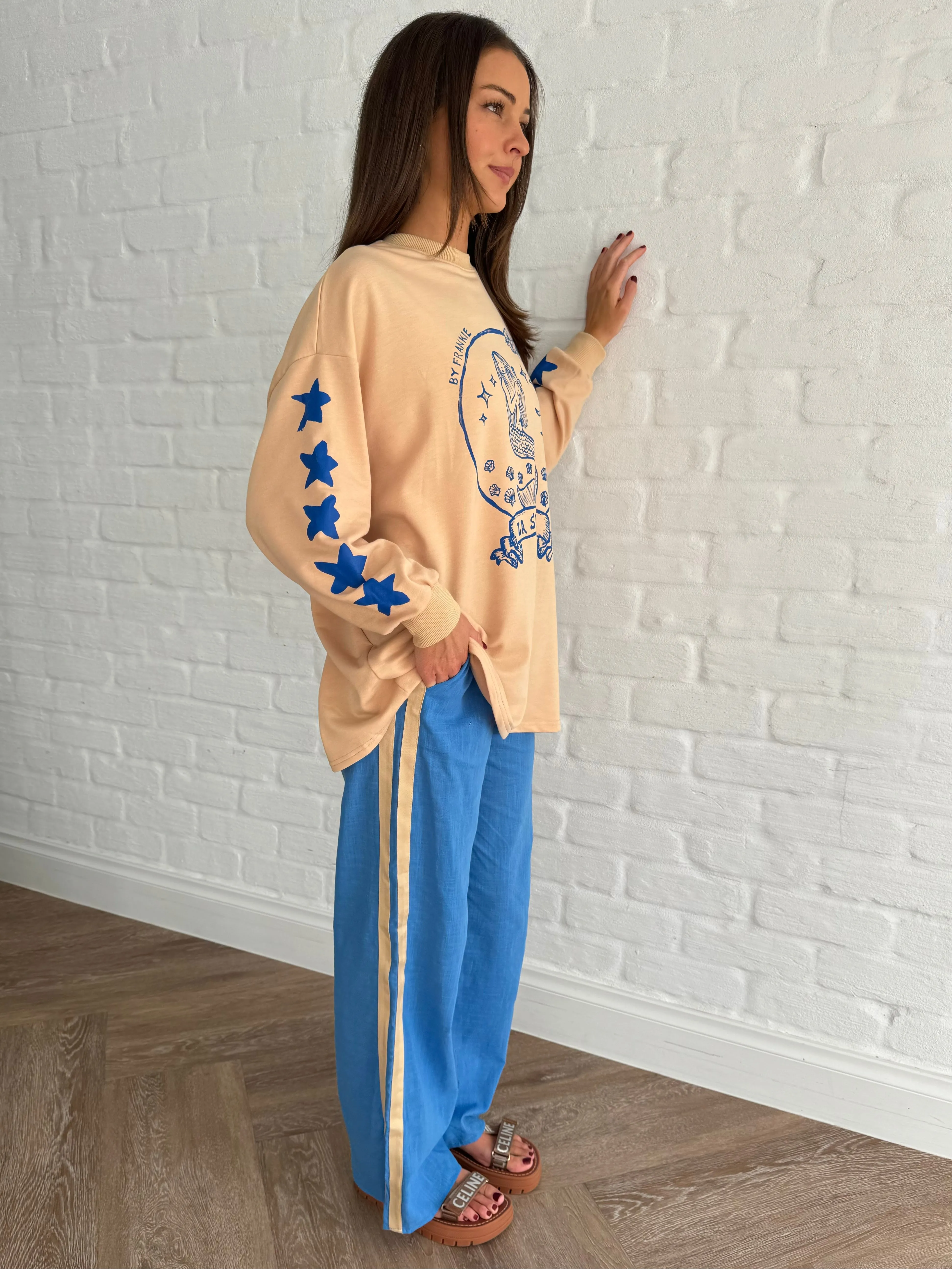 La Sirena Pant Set / Blue