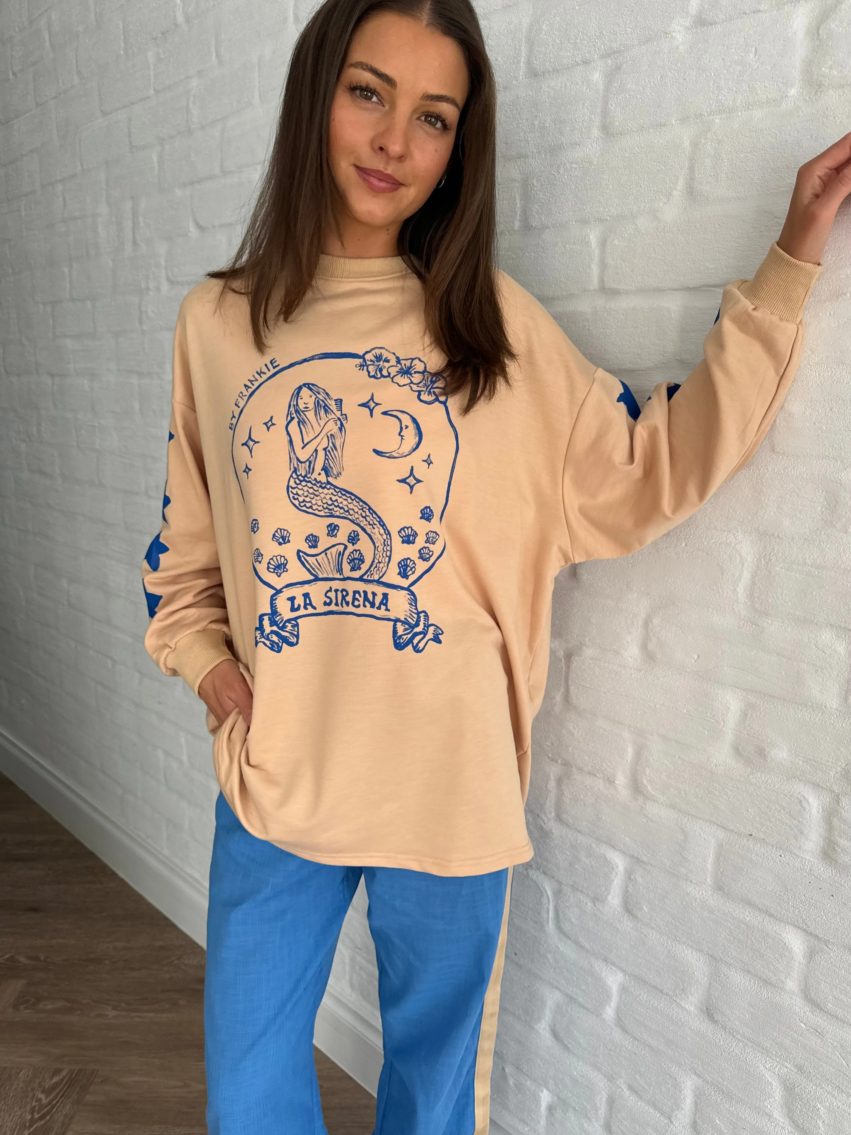 La Sirena Pant Set / Blue
