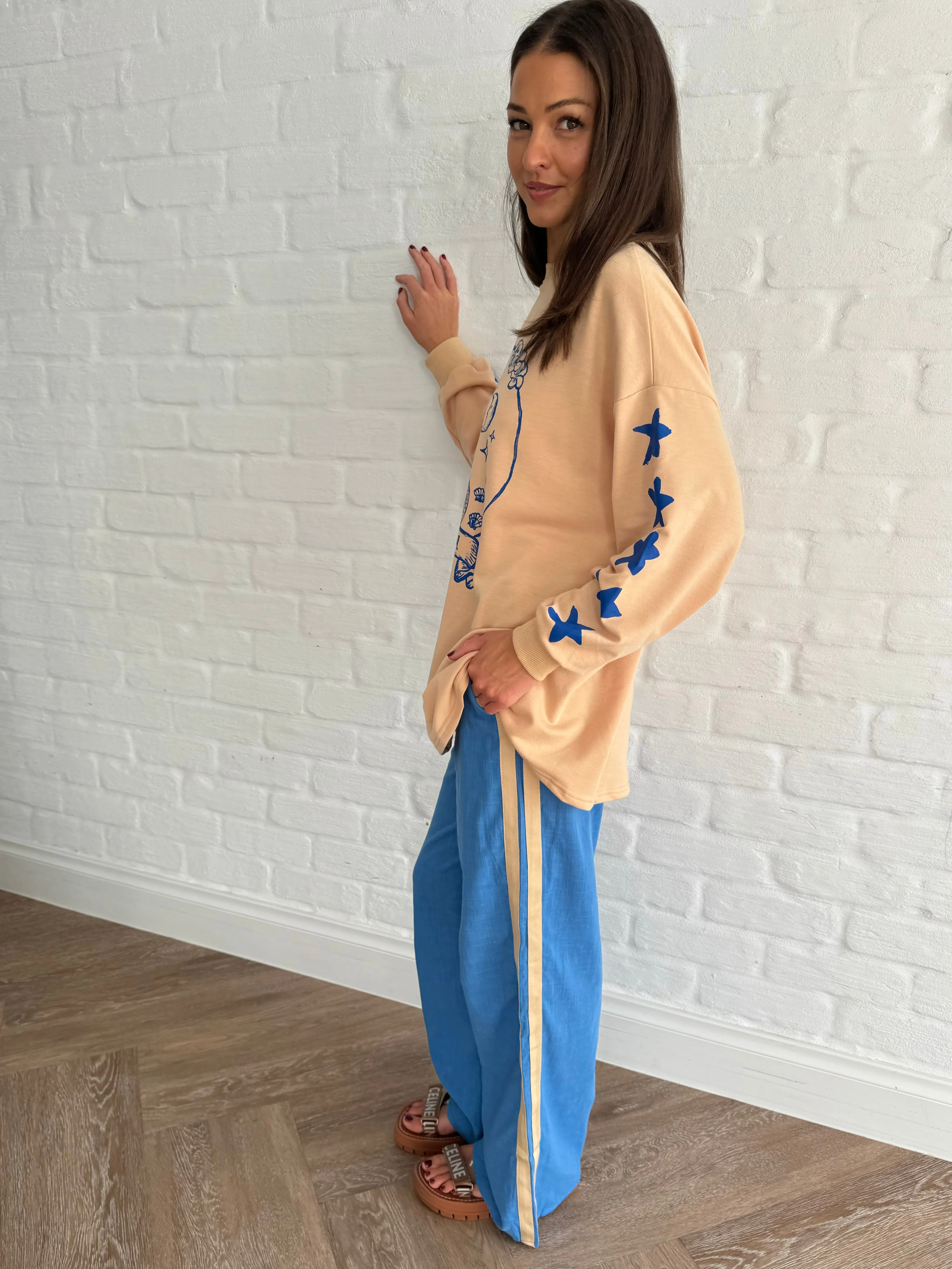 La Sirena Pant Set / Blue