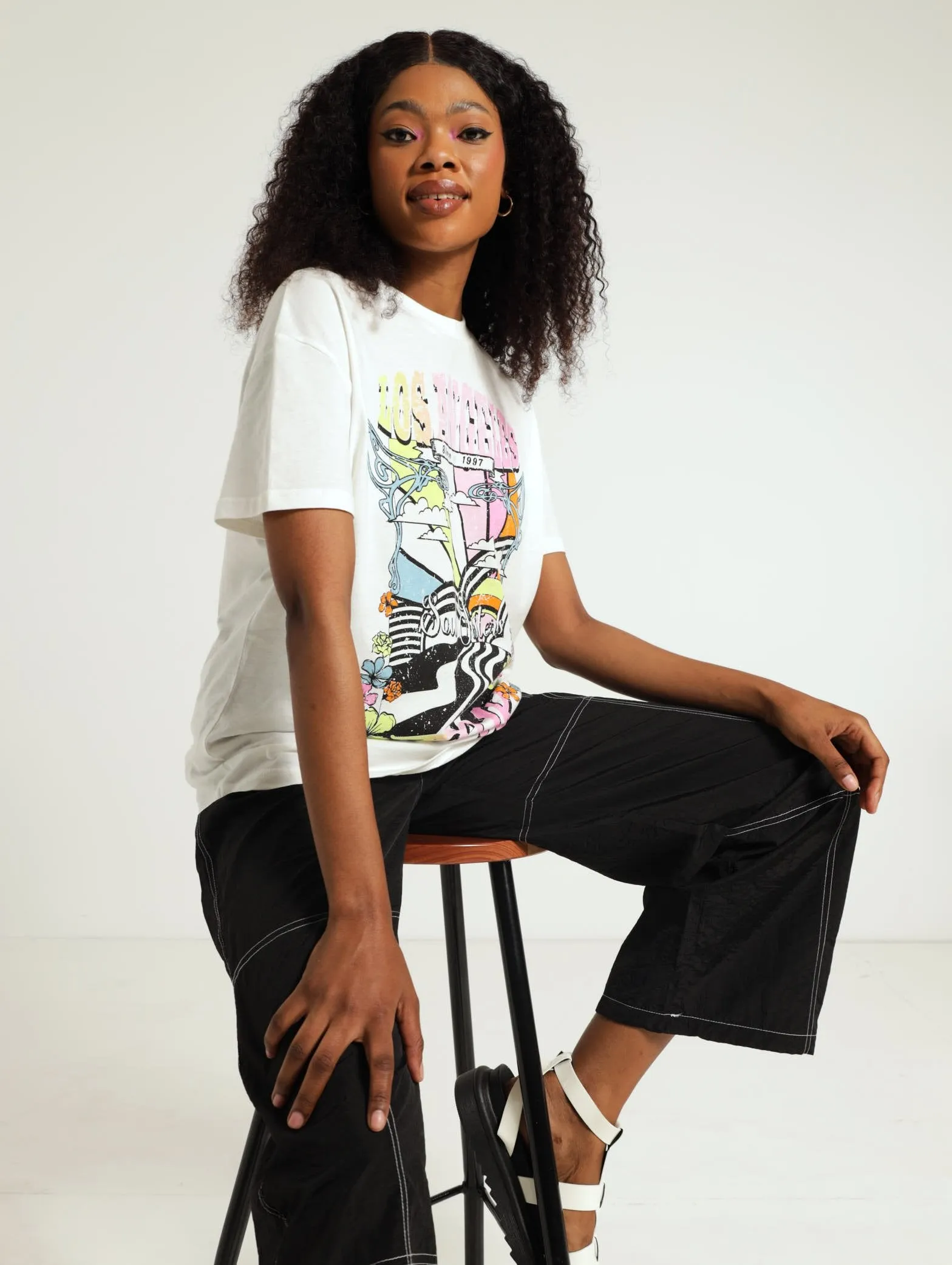 La Tour Oversized Tee - Ivory