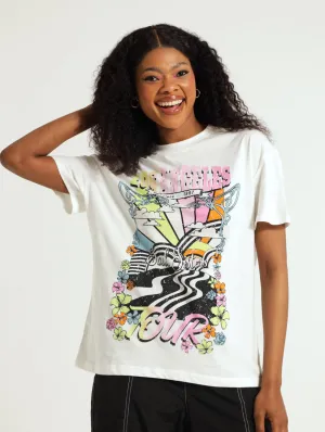 La Tour Oversized Tee - Ivory