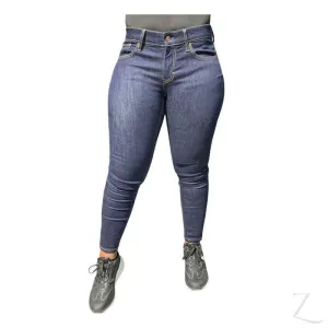 Ladies Super Strong Slightly Stretchy Skinny Denim Jeans | Plain | "Roo"