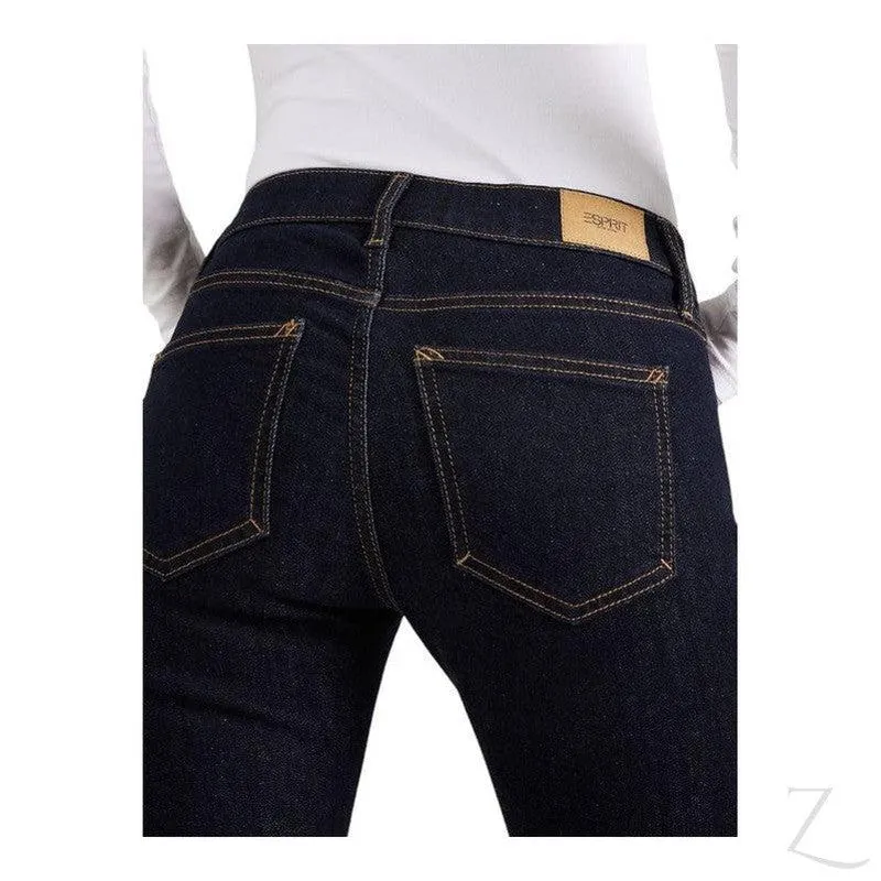 Ladies Super Strong Slightly Stretchy Skinny Denim Jeans | Plain | "Roo"