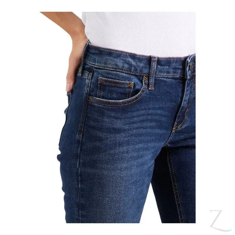 Ladies Super Strong Stretchy Skinny Denim Jeans | Plain | "Roo"