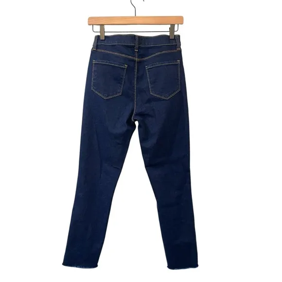L’agence Sada High Rise Cropped Raw Hem Jeans