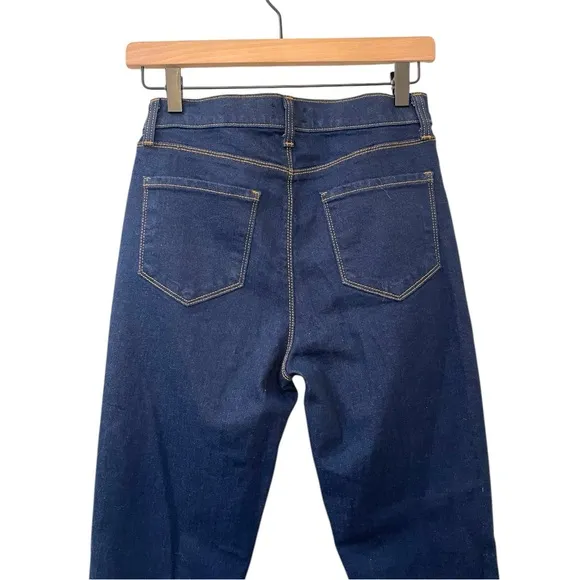 L’agence Sada High Rise Cropped Raw Hem Jeans