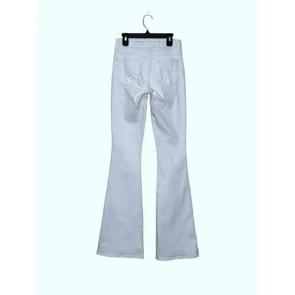L’Agence white flare jeans size 25 - 0