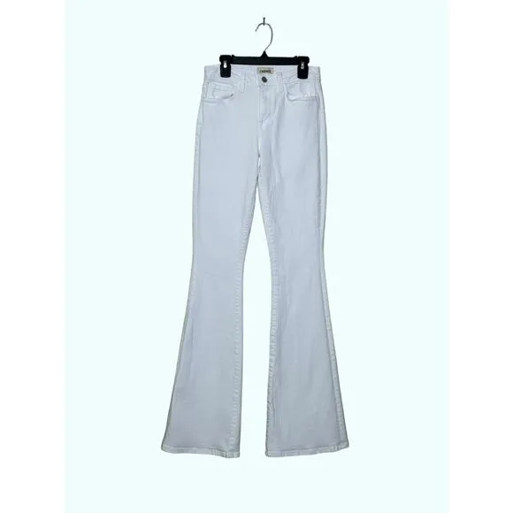 L’Agence white flare jeans size 25 - 0