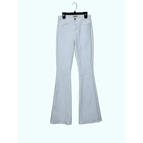 L’Agence white flare jeans size 25 - 0