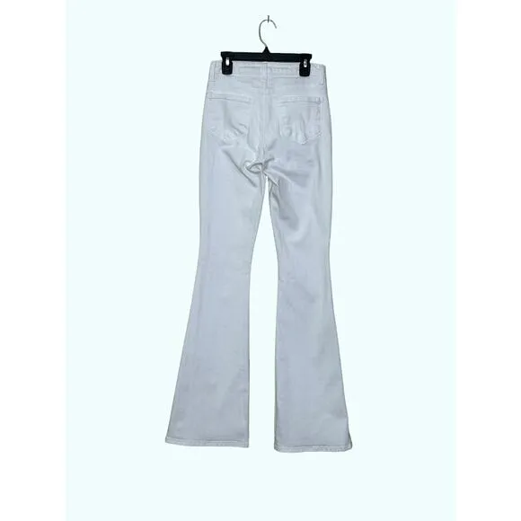 L’Agence white flare jeans size 25 - 0
