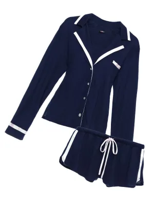 Langarmshirt & Boxer-Panty