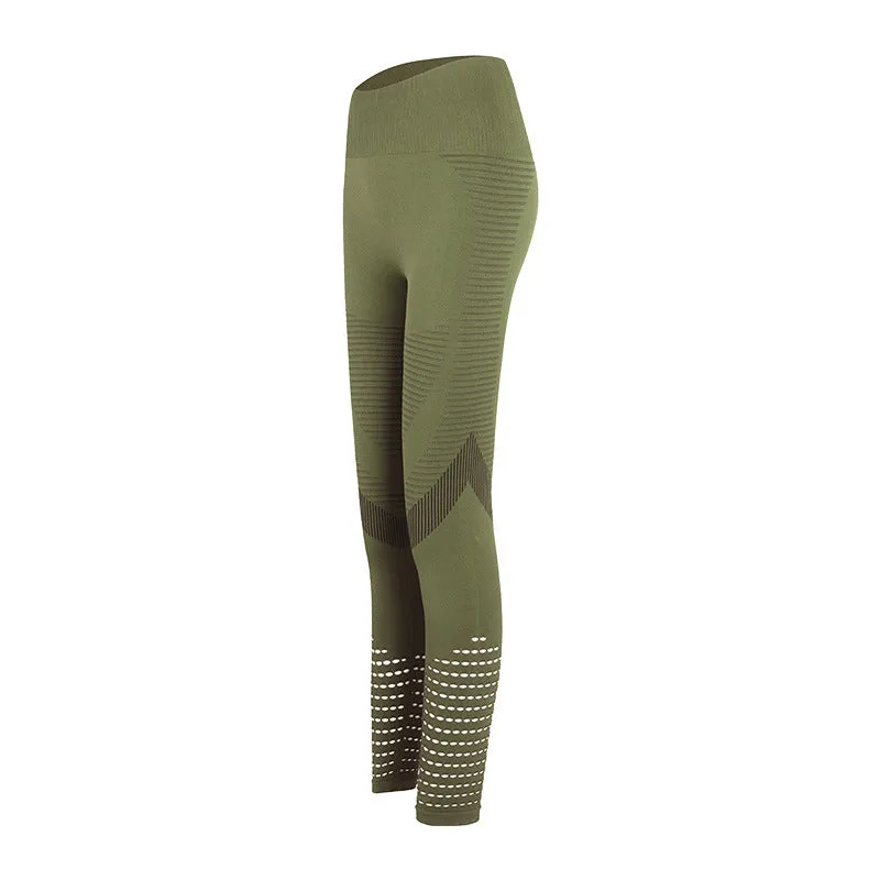 Laser Cut Print Design Leggings