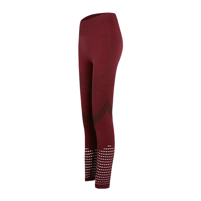 Laser Cut Print Design Leggings