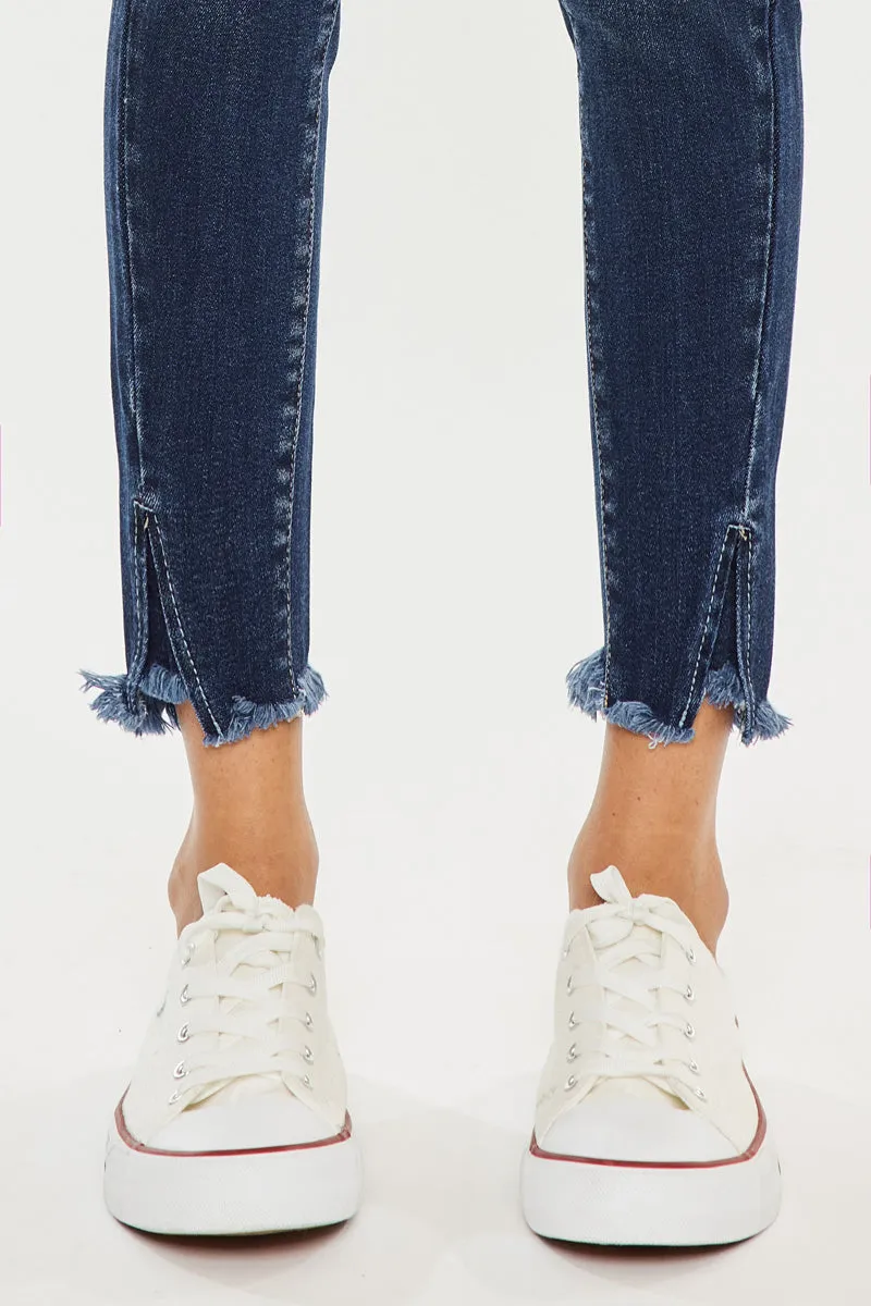 Layna Ultra High Rise Ankle Skinny Jeans