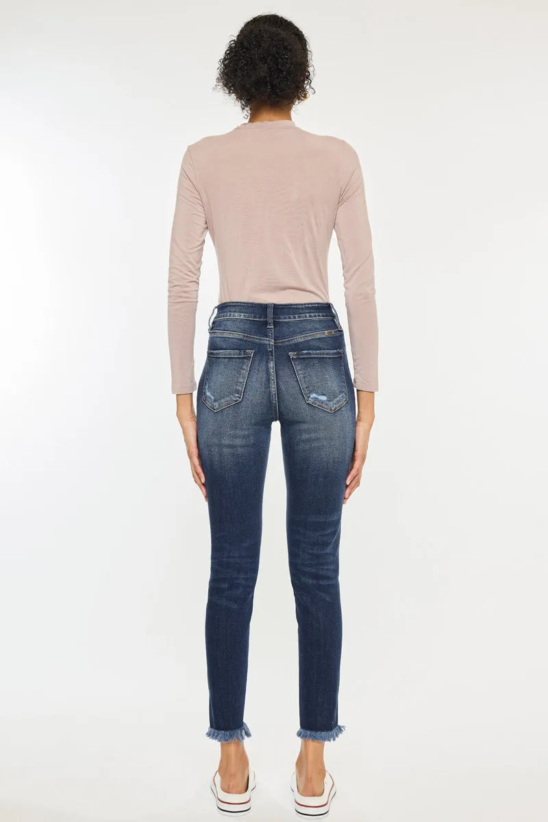 Layna Ultra High Rise Ankle Skinny Jeans