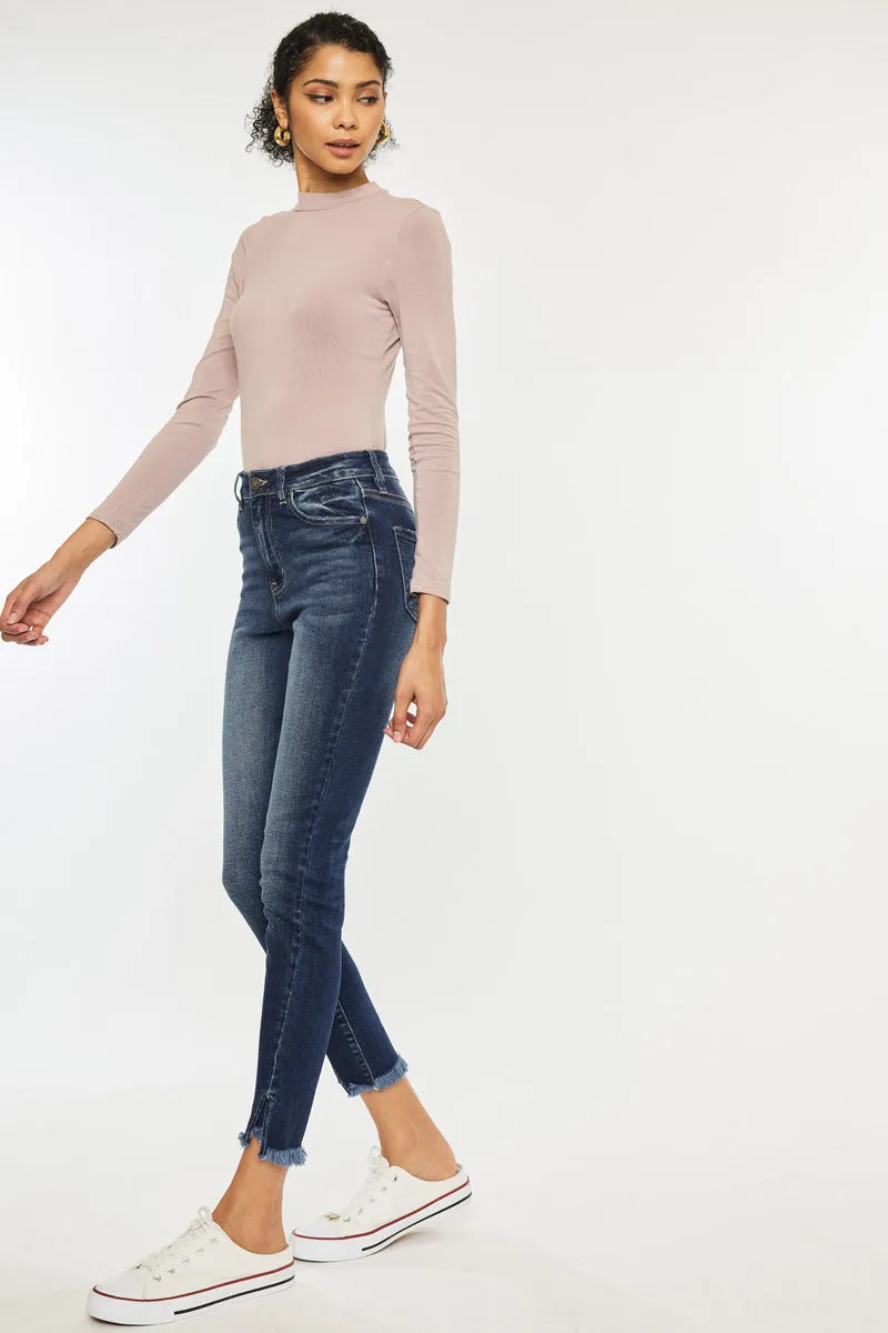 Layna Ultra High Rise Ankle Skinny Jeans
