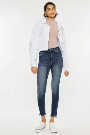 Layna Ultra High Rise Ankle Skinny Jeans