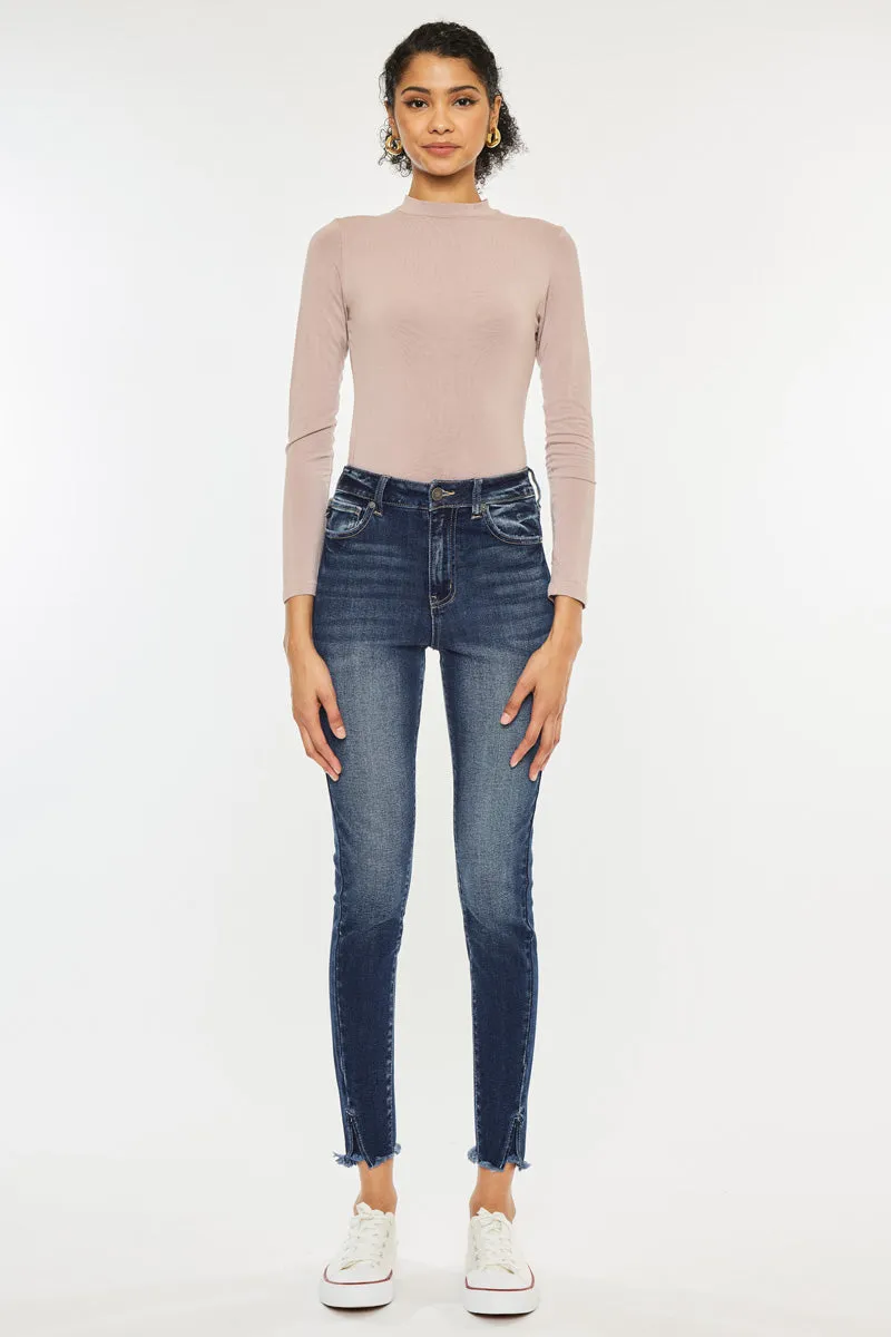 Layna Ultra High Rise Ankle Skinny Jeans