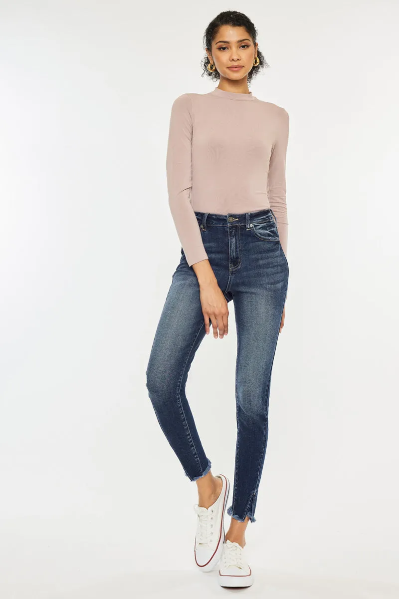 Layna Ultra High Rise Ankle Skinny Jeans