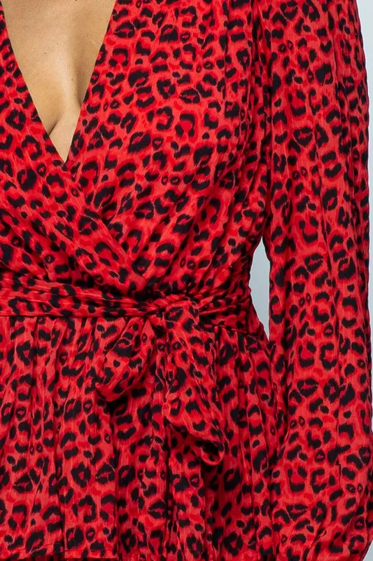 Leonna Leopard Romper