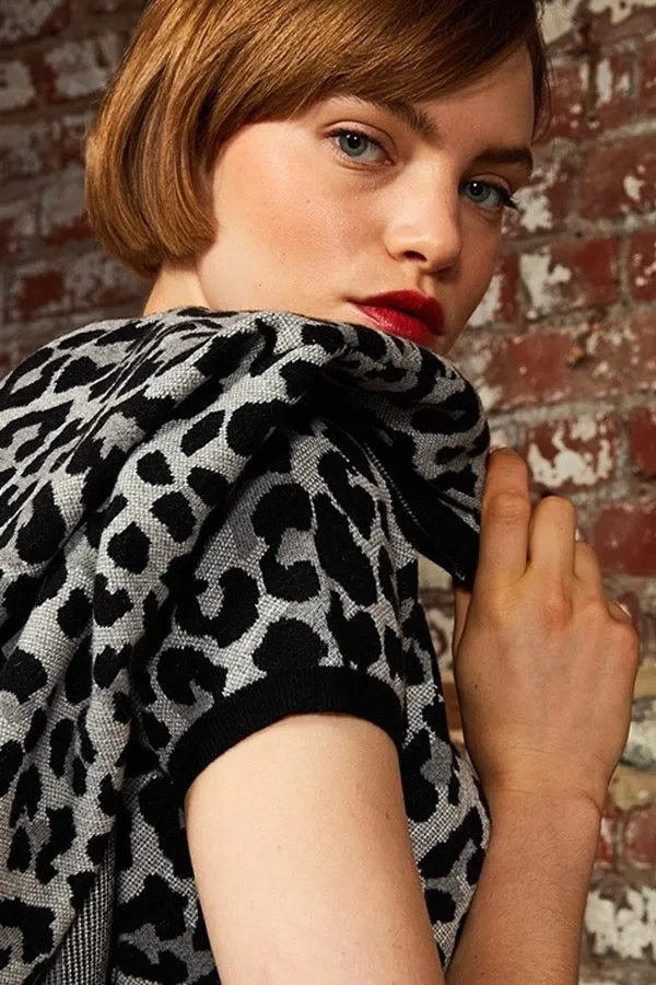 LEOPARD PRINT TWIN SET