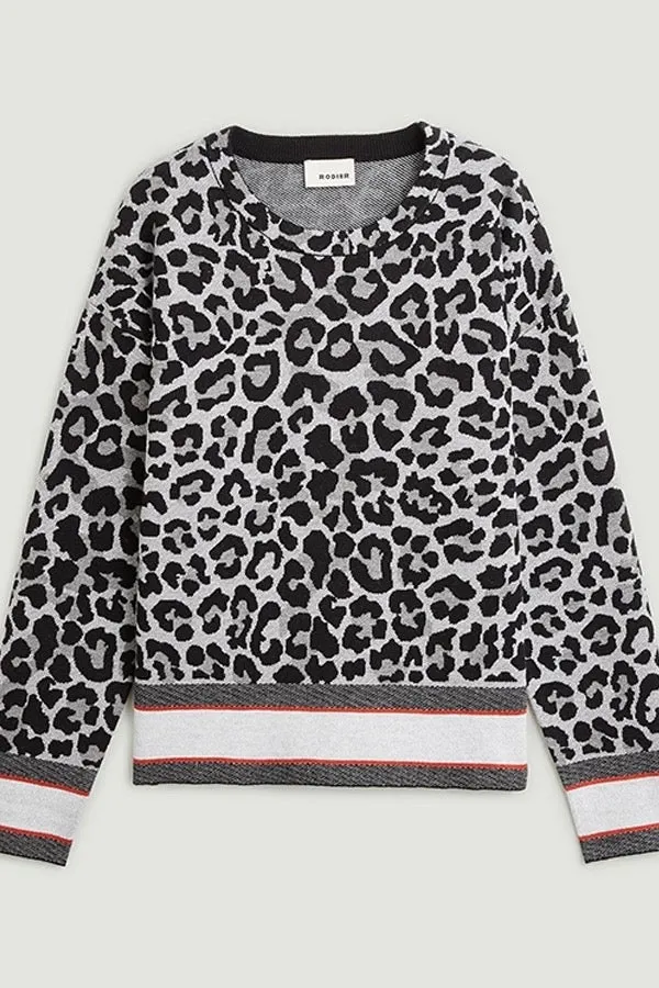 LEOPARD PRINT TWIN SET