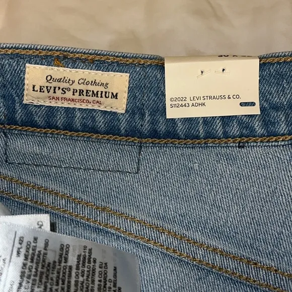 Levi’s 70s high rise flare ultra high rise blue denim jeans 30x32