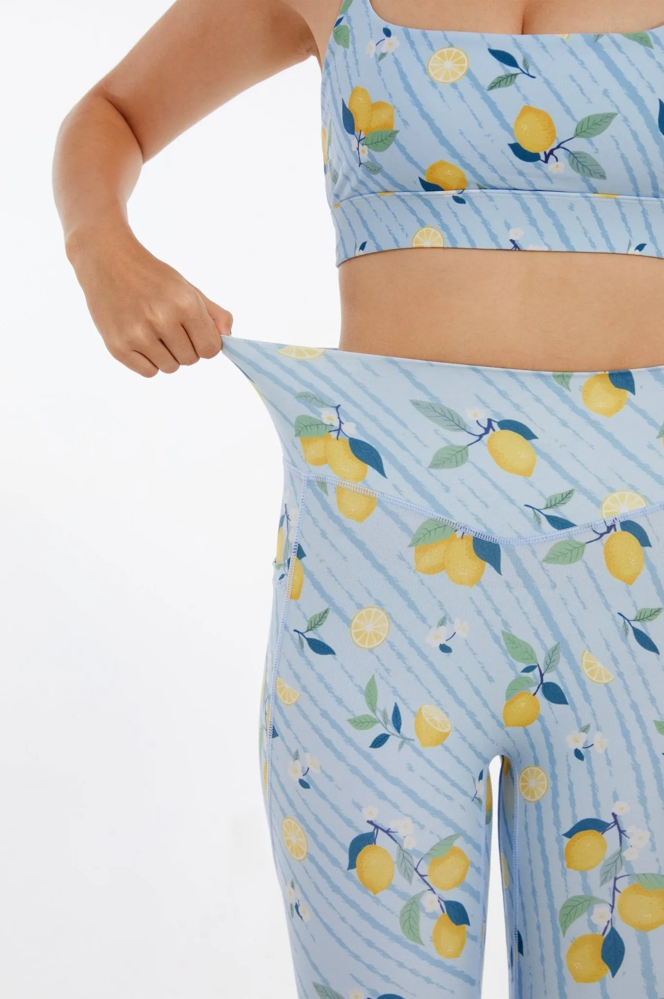 Limoncello Breeze High-waisted Leggings