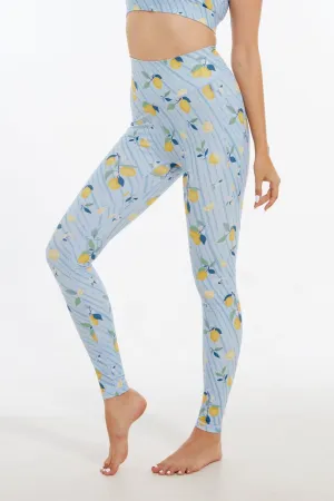 Limoncello Breeze High-waisted Leggings