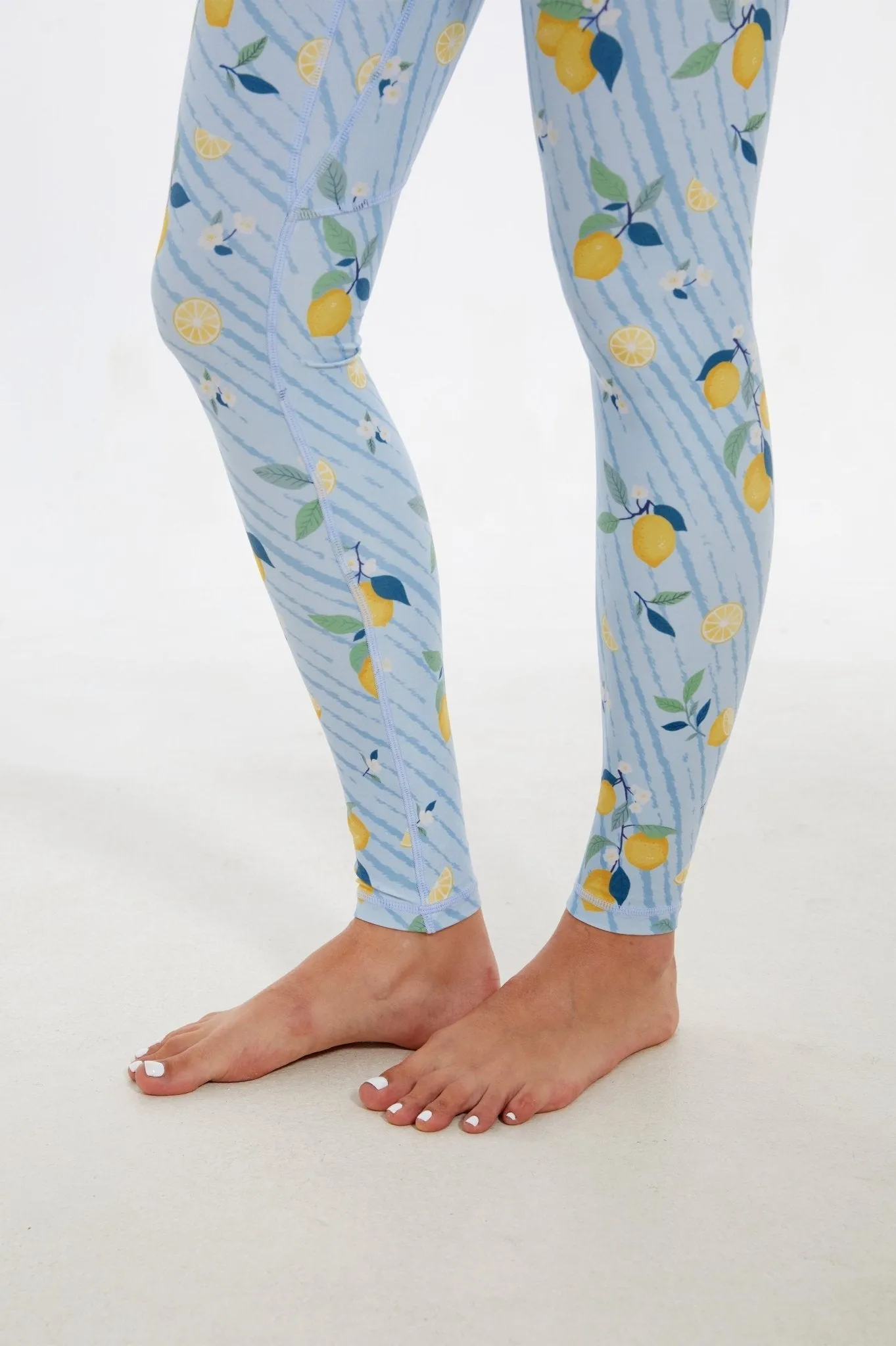 Limoncello Breeze High-waisted Leggings