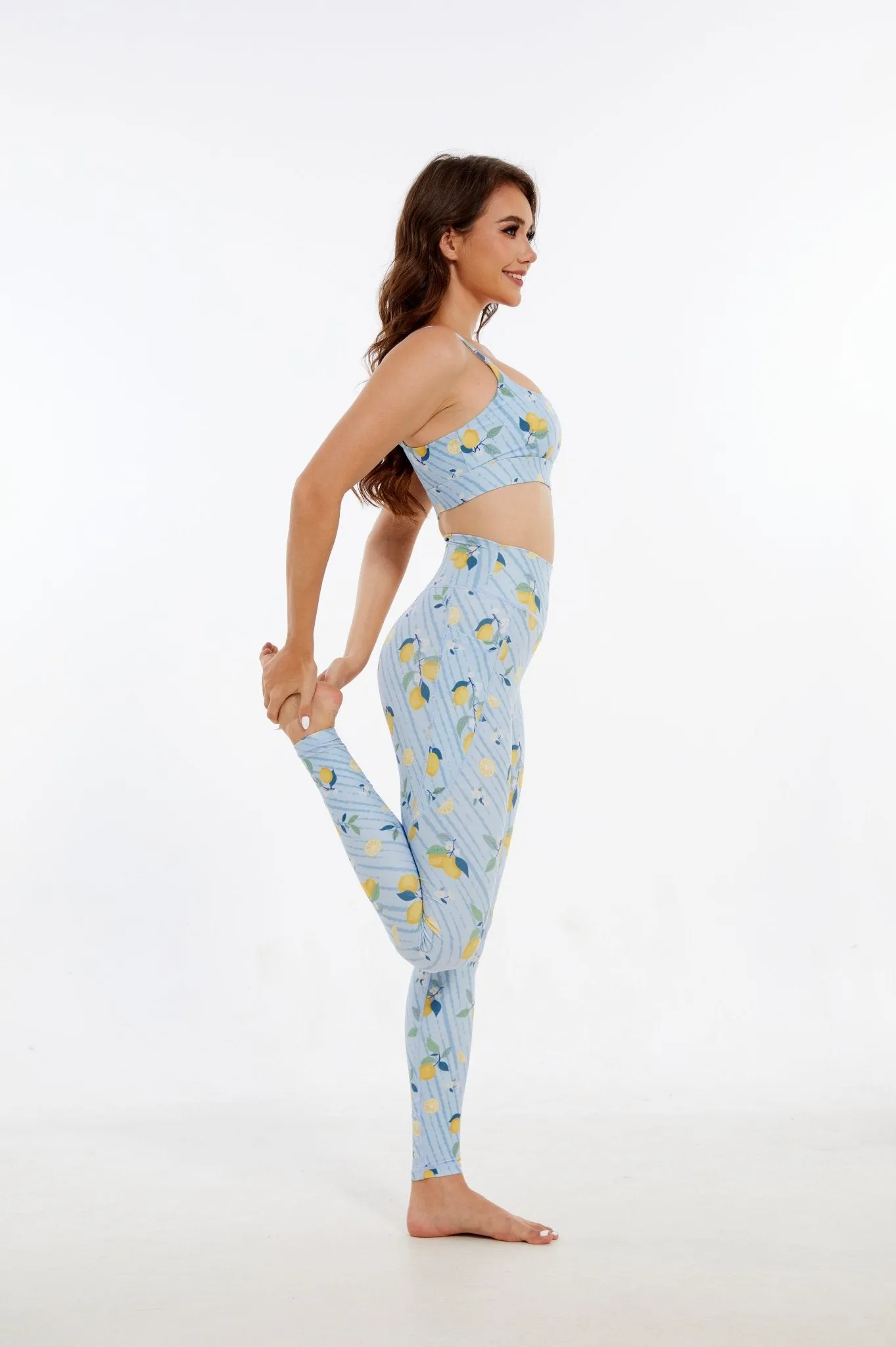 Limoncello Breeze High-waisted Leggings