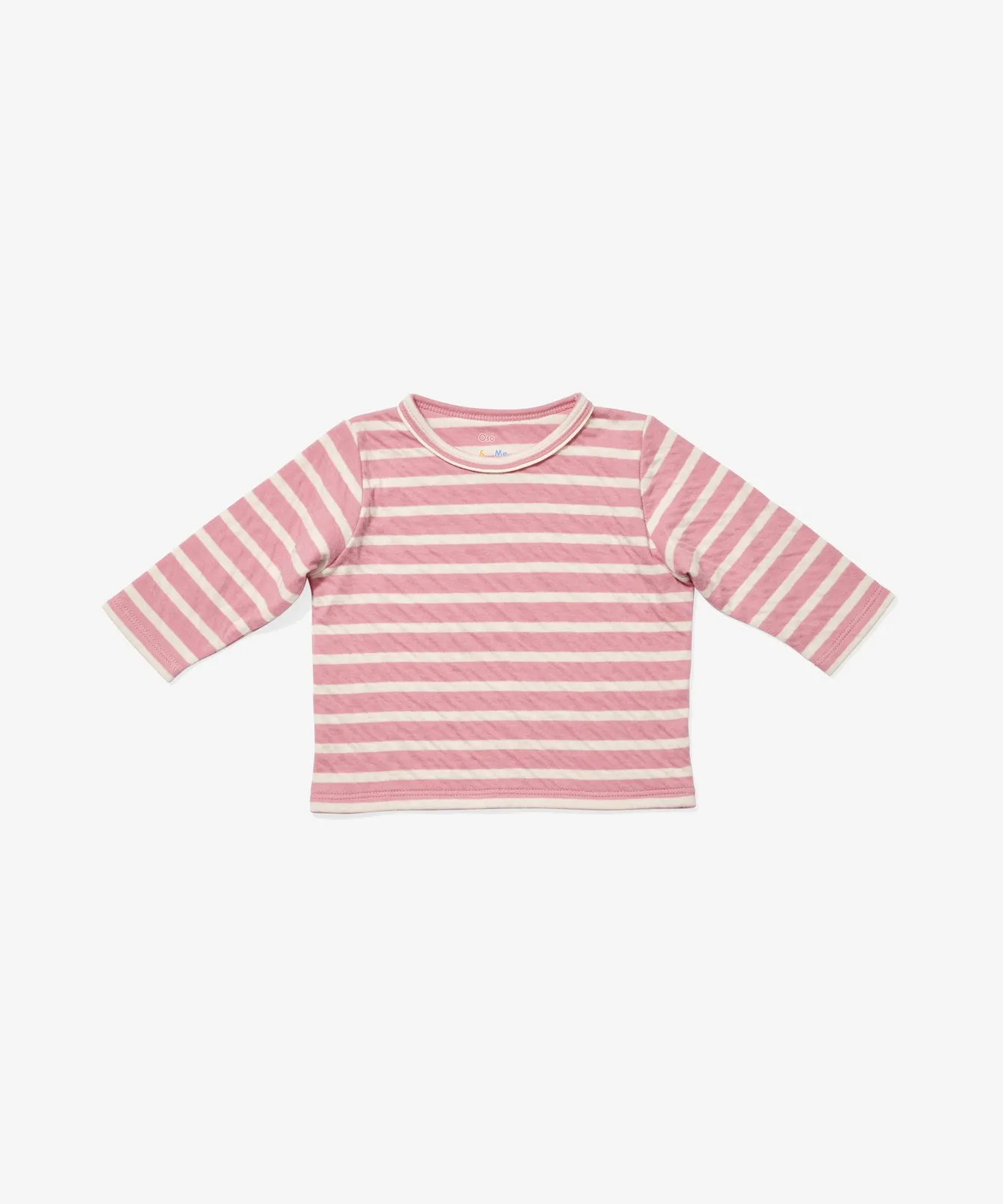 Long Sleeve Play Bundle, Rose Stripe