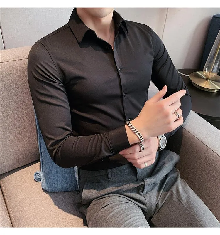 Long Sleeve Shirt Formal Wear