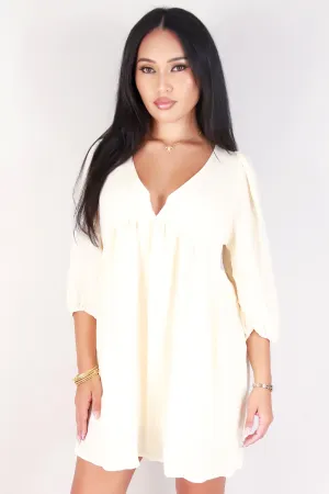 LONG SLEEVE TIERED DRESS