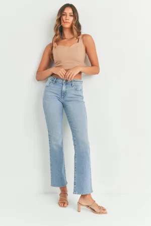 LOW RISE VINTAGE SLIM BOOTCUT - Light Wash